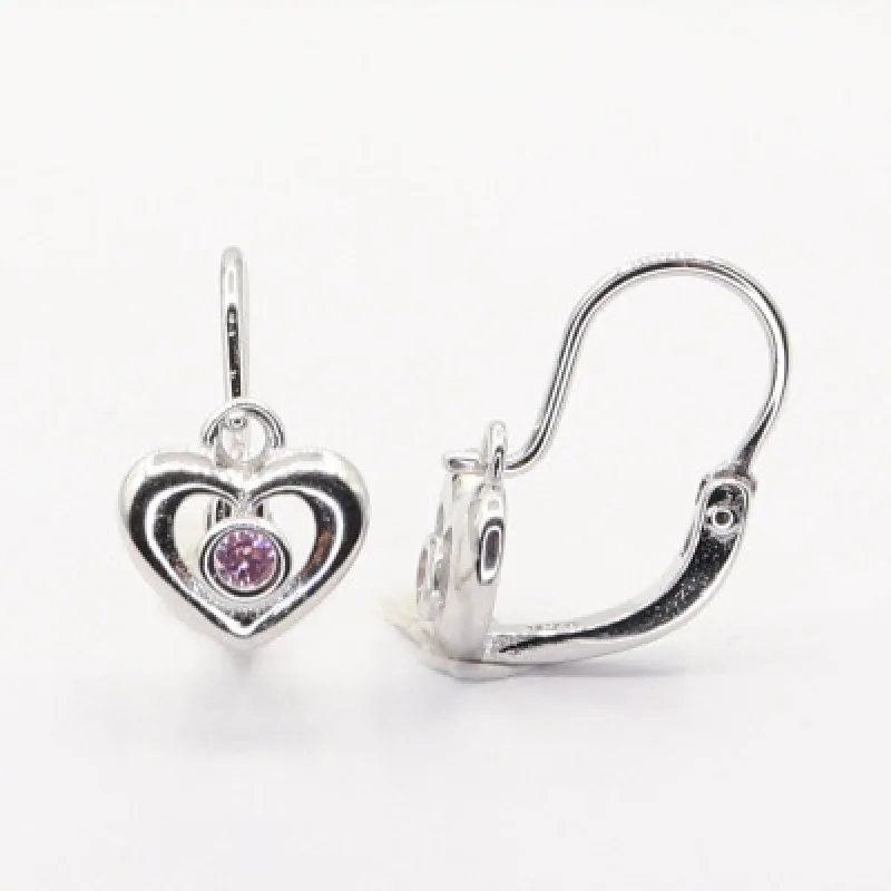 Strieborné detské náušnice KA E4581P