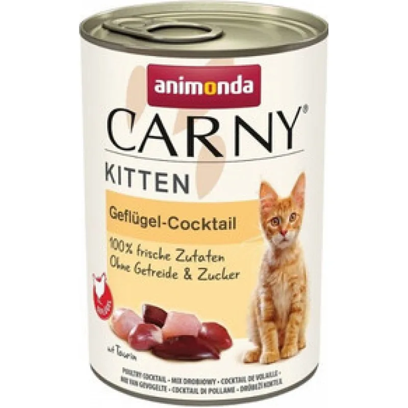 Animonda CARNY® cat Kitten kokteil hydinový 12x 400 g