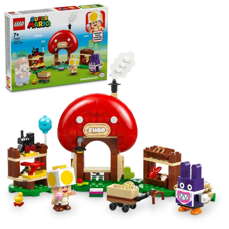 LEGO Super Mario™ 71429 Nabbit v Ropuchovom obchode - rozširujúca sada