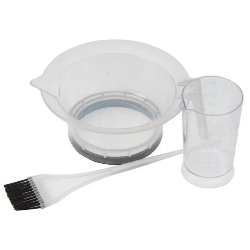 SIBEL Color Set Sada na farbenie vlasov 3ks - transparentná