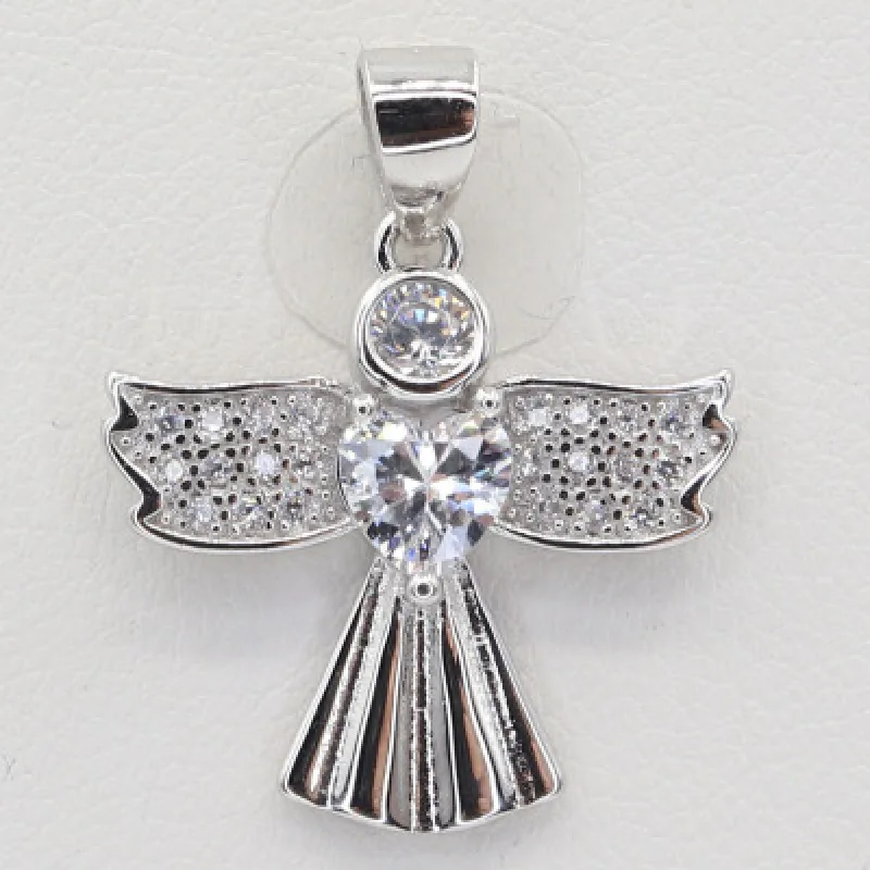 Strieborný prívesok s kameňom KA P3641W