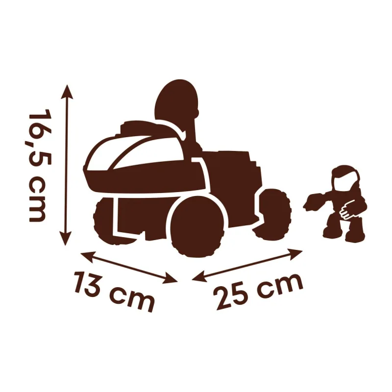 Smoby Vesmírne vozítko Space Rover Discovery Set