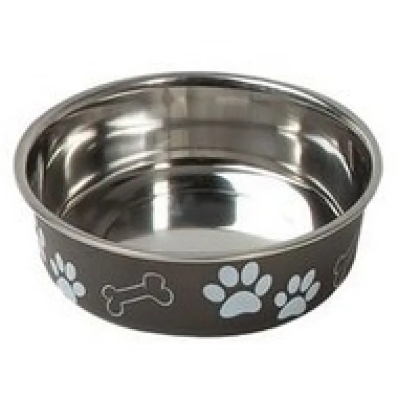 Flamingo miska nerez Bella 0,8 l čierna