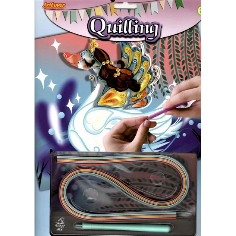 ArtLover Quilling - Labuť 25 x 20 cm