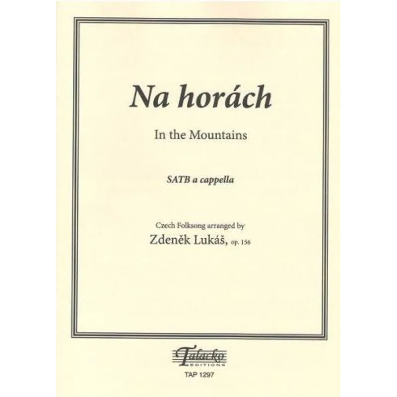 Talacko Editions Na horách op. 156