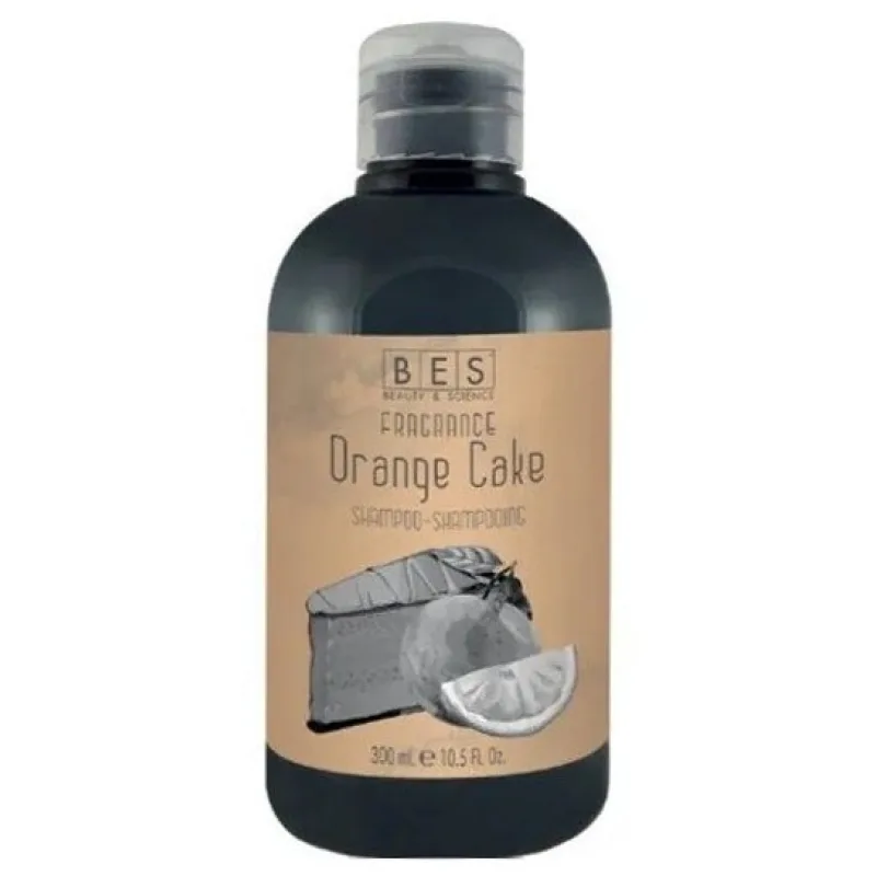 BES Fragrance Orange Cake Shampoo 300ml - vlasový šampón s vôňou pomarančového koláča