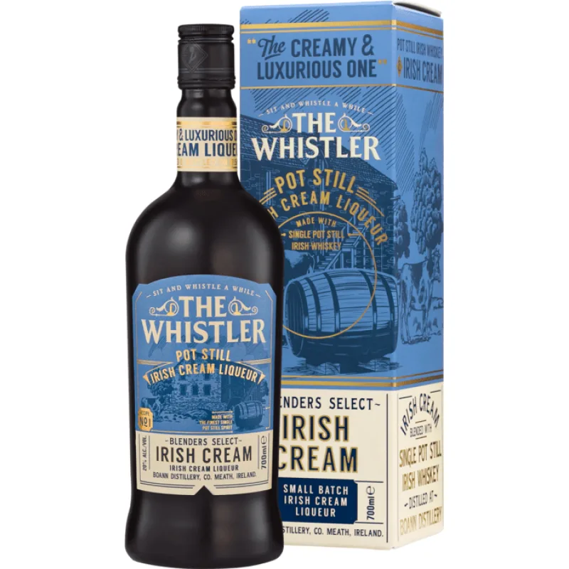 The Whistler Irish Cream 20% 0,7 l (kartón)