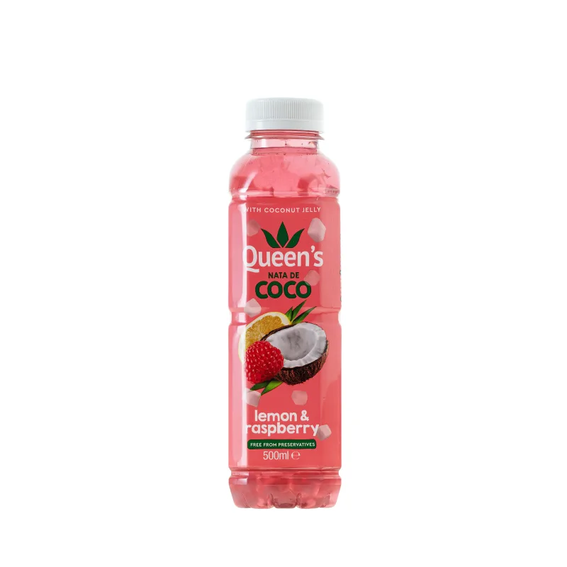 Calipso Queen's nata de coco Lemon&Raspberry 500ml