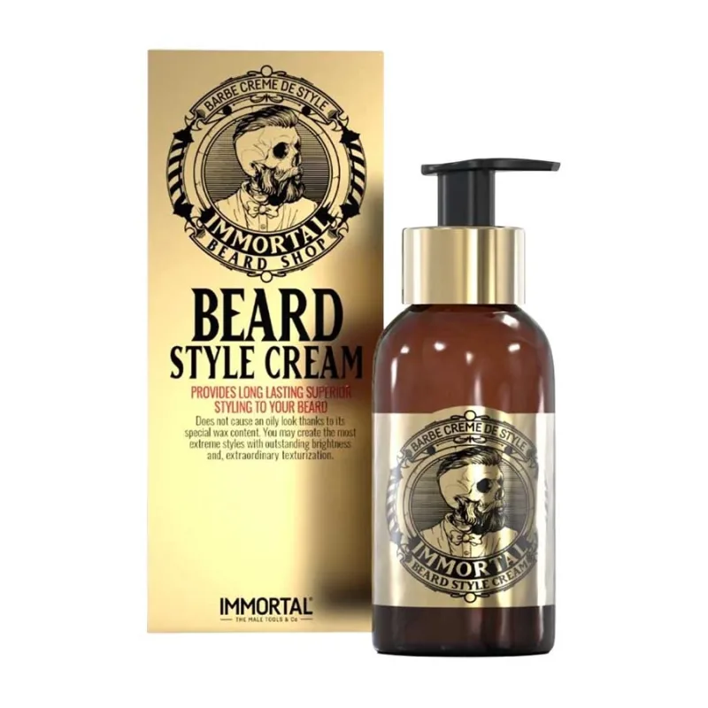 Stylingový krém na fúzy IMMORTAL Beard Style cream 100 ml