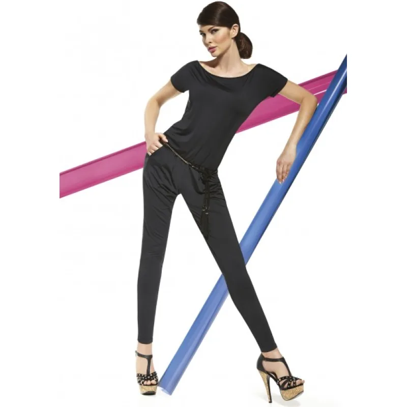 BAS BLEU PAULA S čierna polyester / elastan