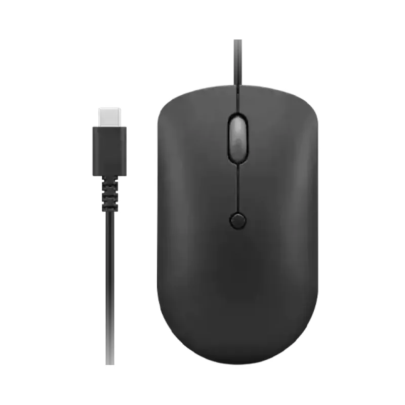 Lenovo 540/Kancelářská/Optická/2 400 DPI/Drátová USB-C/Černá GY51D20875