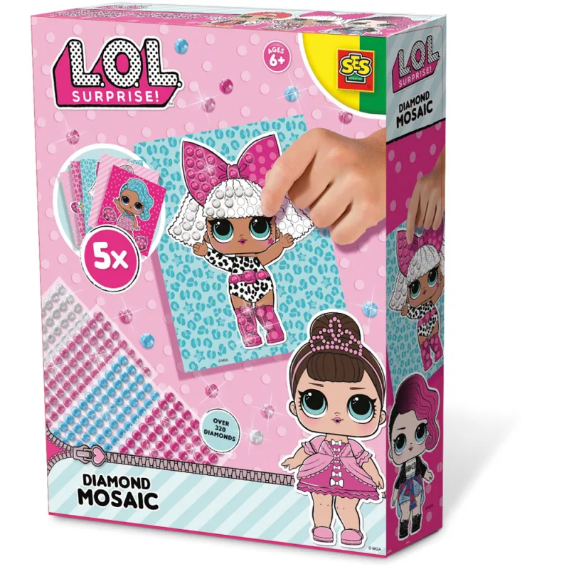SES L.O.L. - mozaika s kamienkami