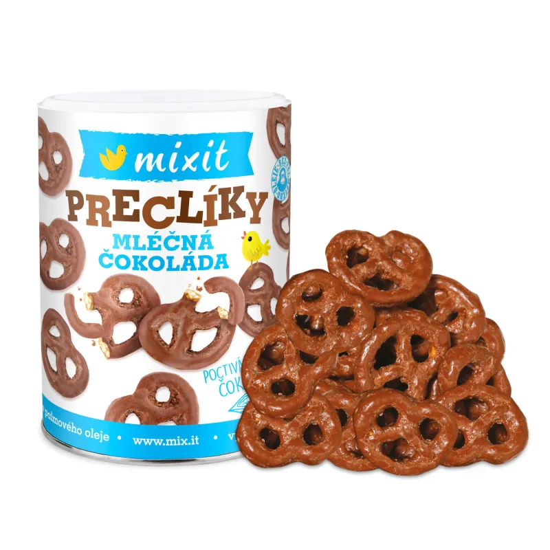 Mixit praclíky - Mliečna čokoláda - 250g