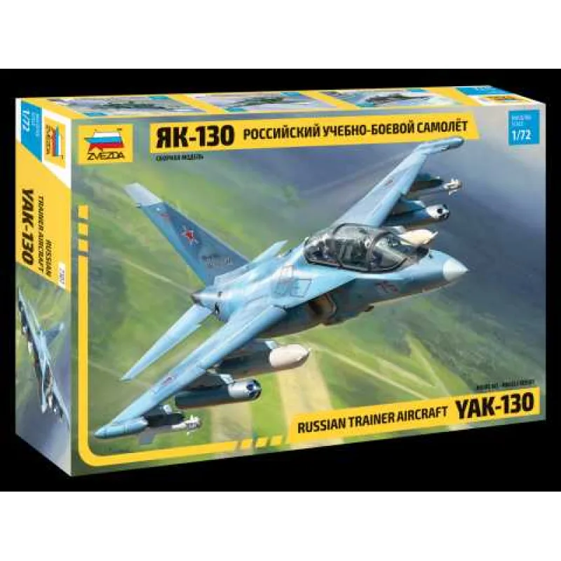Zvezda Model Kit lietadlo 7307 - YAK-130 (1:72)