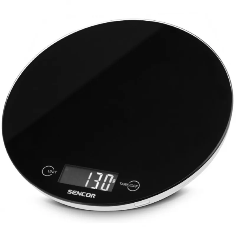 SENCOR SKS 5330 Kadernícka viacúčelová váha do 5000g - presnosť 1g - čierna