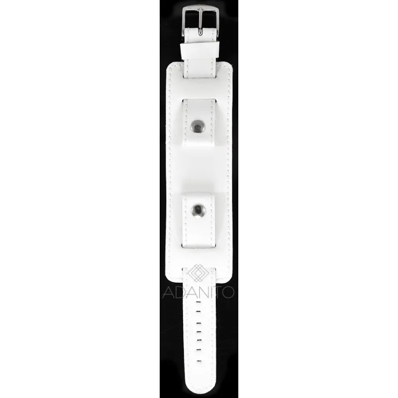 Kožený remienok na hodinky s podložkou ADANITO 106AR09W20