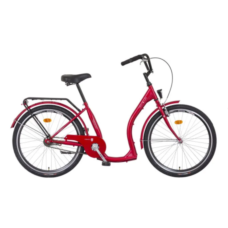 LIBERTY Městské jízdní kolo COMFY 1spd. 26" 2026 červené