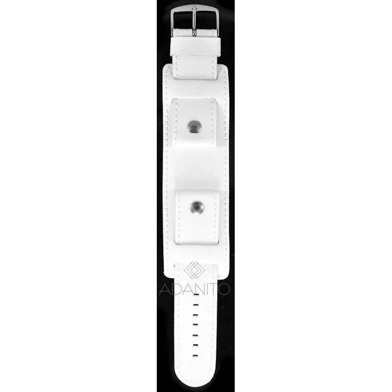 Kožený remienok na hodinky s podložkou ADANITO 106AR09W28