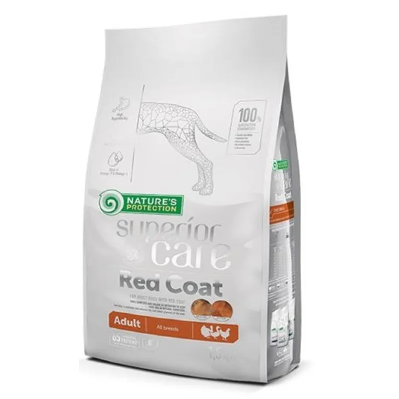Natures Protection Nature´s Protection PRO Superior care red dog GF adult poultry all breeds 1,5 kg