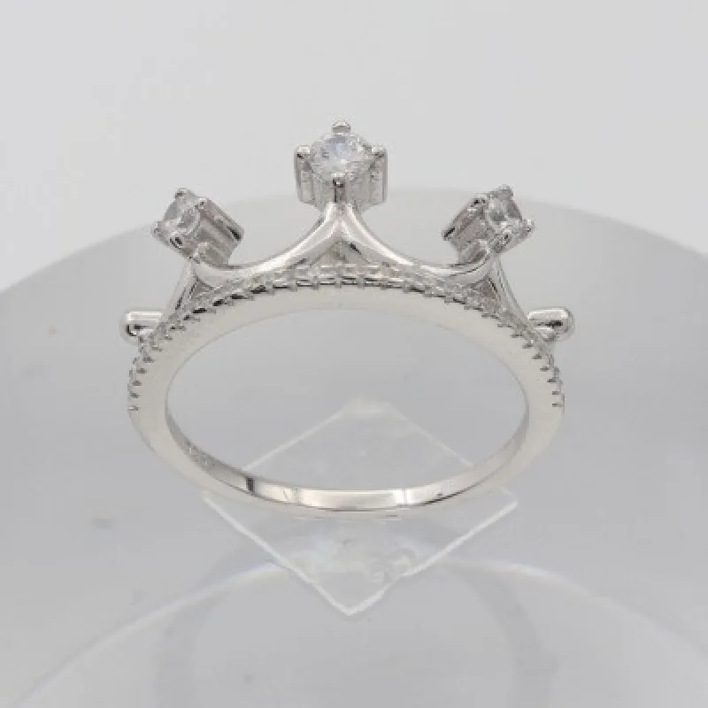 Strieborný prsteň s kameňom KA R2597, 57