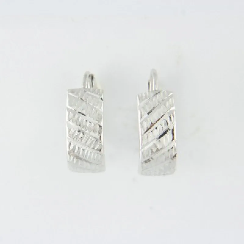 Zlaté náušnice z bieleho zlata KA FKP3260-12W, 1.65 g, 1.65 g