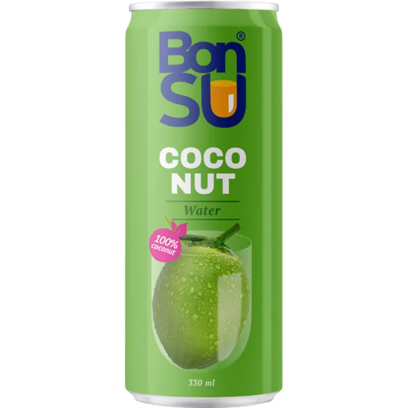 BonSU BonSU® - 100% kokosová voda 12x330 ml