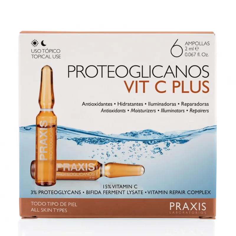 Praxis Proteoglicanos Vit C Plus 6 x 2 ml