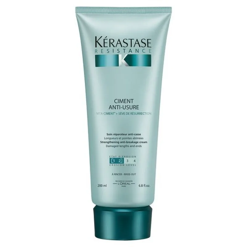 KÉRASTASE Resistance Ciment Anti Usure 200ml - starostlivosť pre oslabené dĺžky a končeky vlasov
