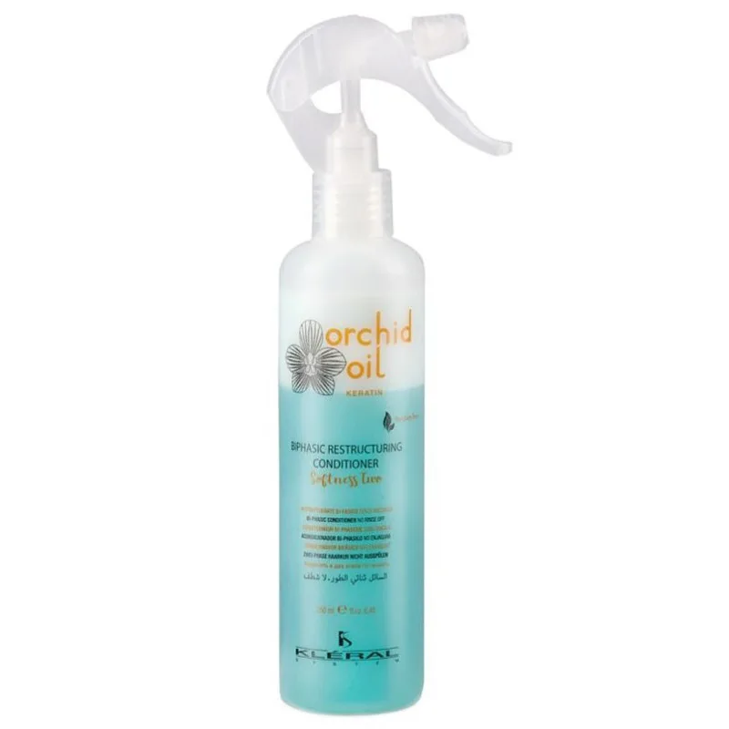 KLÉRAL Orchid Oil Keratin Seoftness Two Conditioner 250ml - dvojfázový rekonštrukčný kondicionér