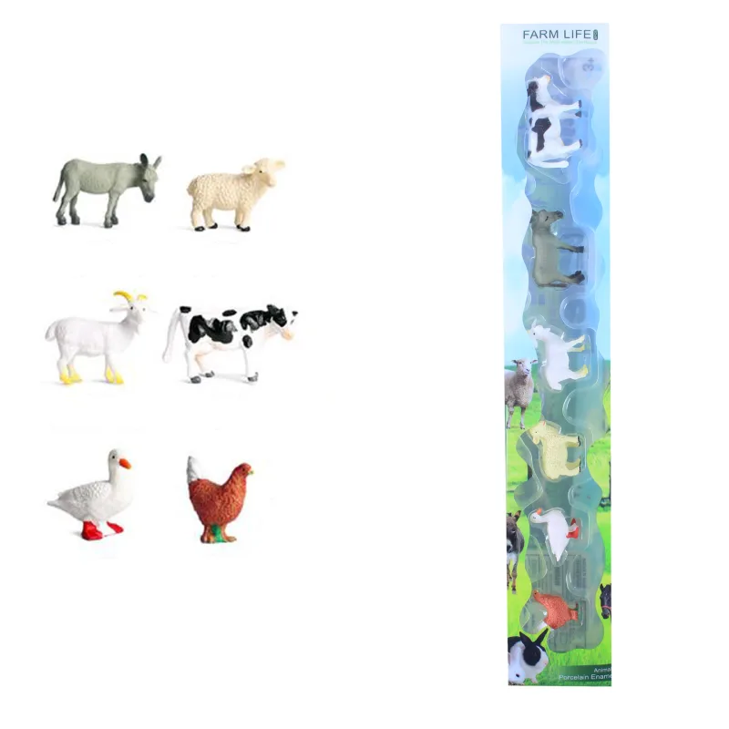 Rappa Sada domácich zvierat v krabičke 6 ks