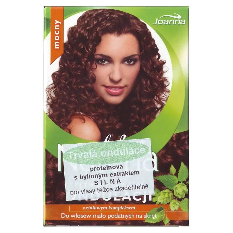 JOANNA Proteínová trvalá ondulácia na vlasy s bylinným extraktom 2x75ml - silná