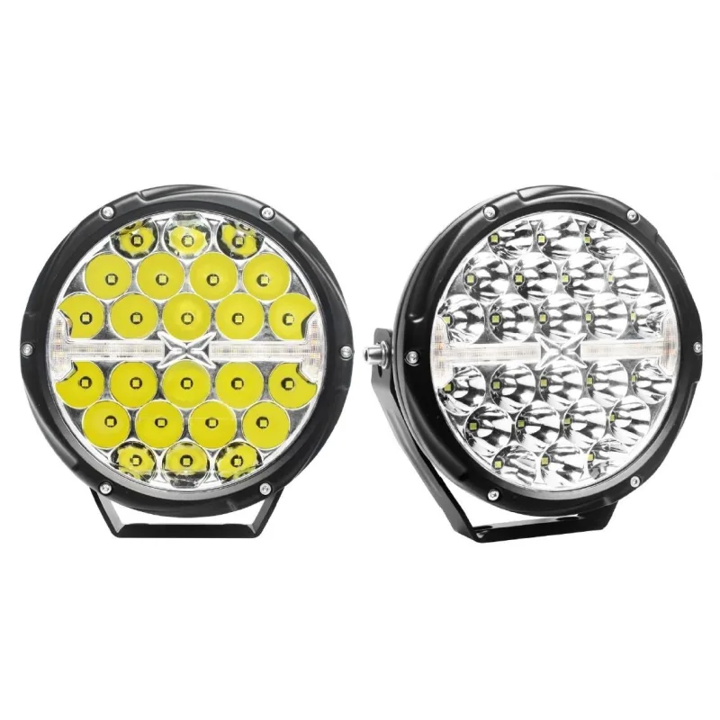 LED světlo kulaté s pozičním a výstražným světlem, 140W, ECE R65, R10, R148, R149 wl-457R112