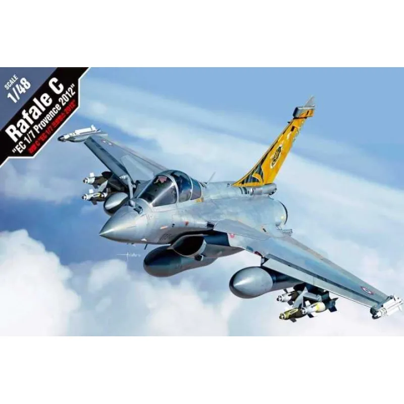 Academy Model Kit lietadlo 12346 - RAFALE C "EC 1/7 PROVENCE 2012" (1:48)