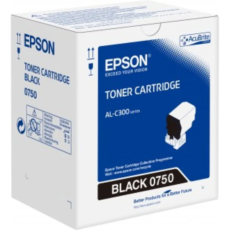 Toner Cartridge Black pro Epson WorkForce AL-C300 C13S050750