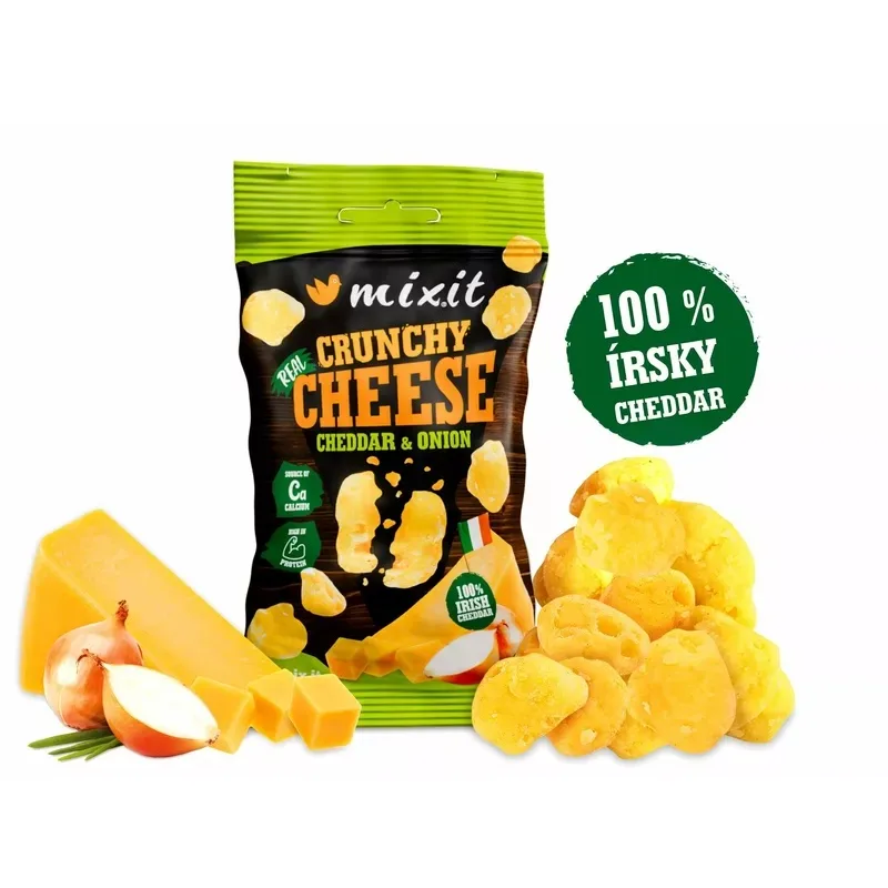 Mixit Chrumkavý syr do vačku - Irský cheddar & cibuľa