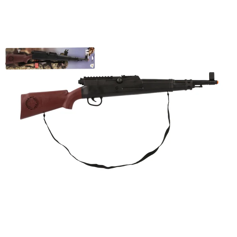 Teddies Puška/Pistole klapacia plast 71cm na karte