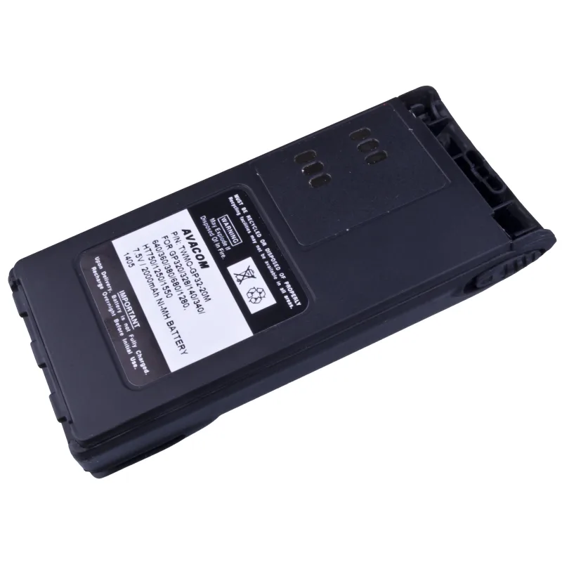 Baterie AVACOM Motorola GP320/340/360, HT750/1250 - WARIS Ni-MH 7,5V 2000mAh TWMO-GP32-20M