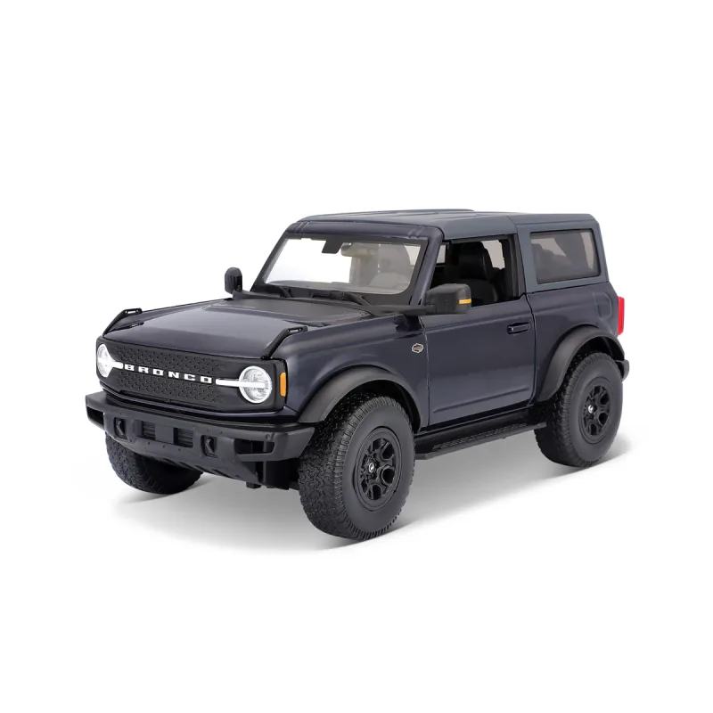 Maisto - 2021 Ford Bronco Wildtrak, metalická modrá, 1:18