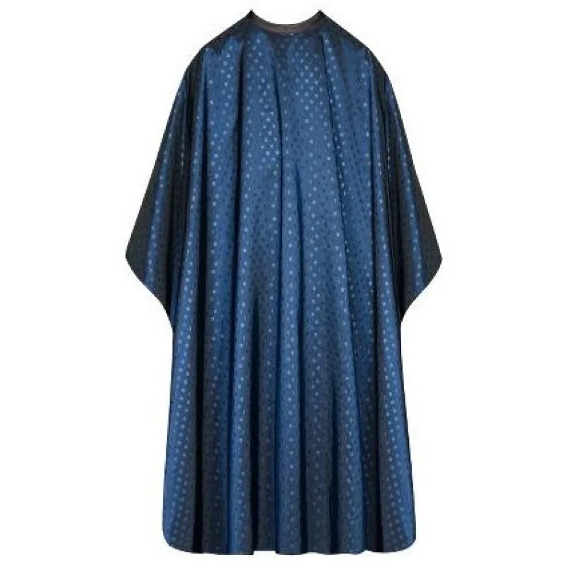 SIBEL Dots Blu Kadernícka pláštenka na farbenie a strihanie vlasov - modrá