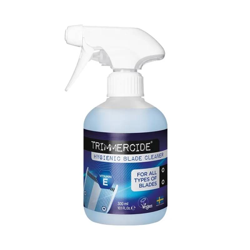 DISCIDE Hygienický sprej na hlavice strihacích a kontúrovacích strojčekov TRIMMERCIDE Hygienic blade cleaner 300 ml