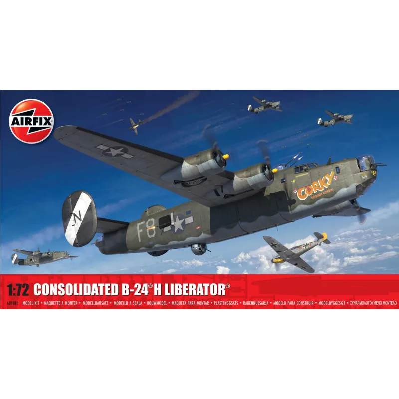 Airfix Classic Kit lietadlo A09010 - Consolidated B-24H Liberator (1:72)