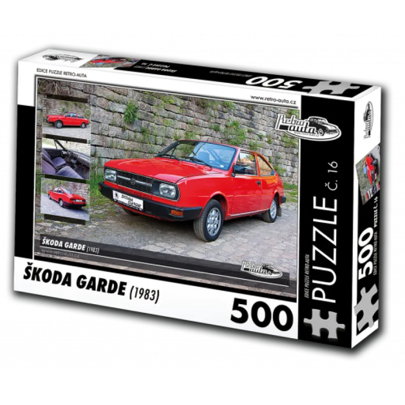 Puzzle č. 16, Škoda Garde (1983) 500 dílků