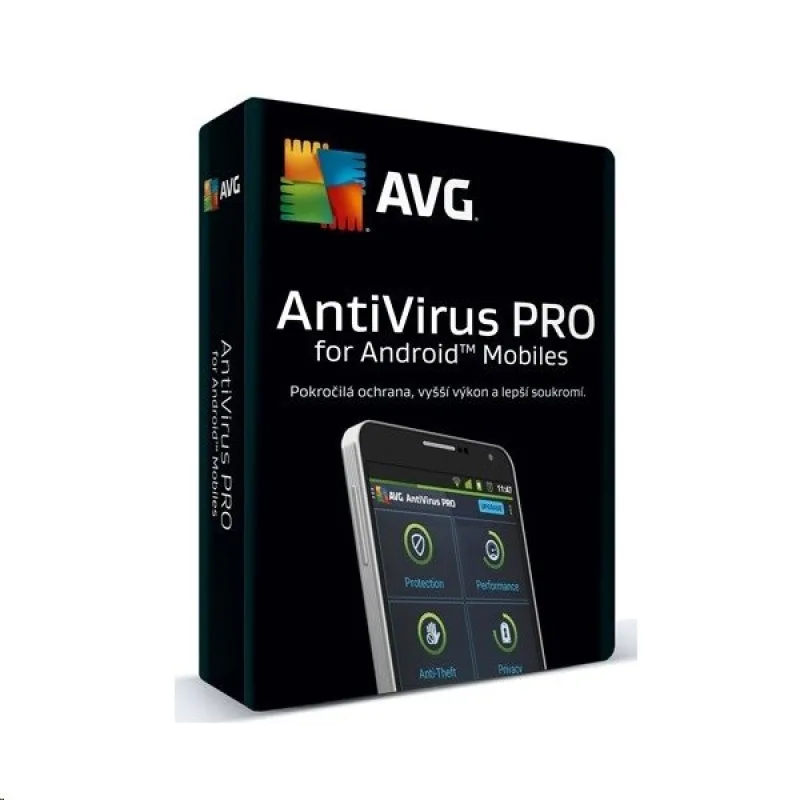 AVG Antivirus Pro for Android 1 Device, 1 Year avp.1.12m