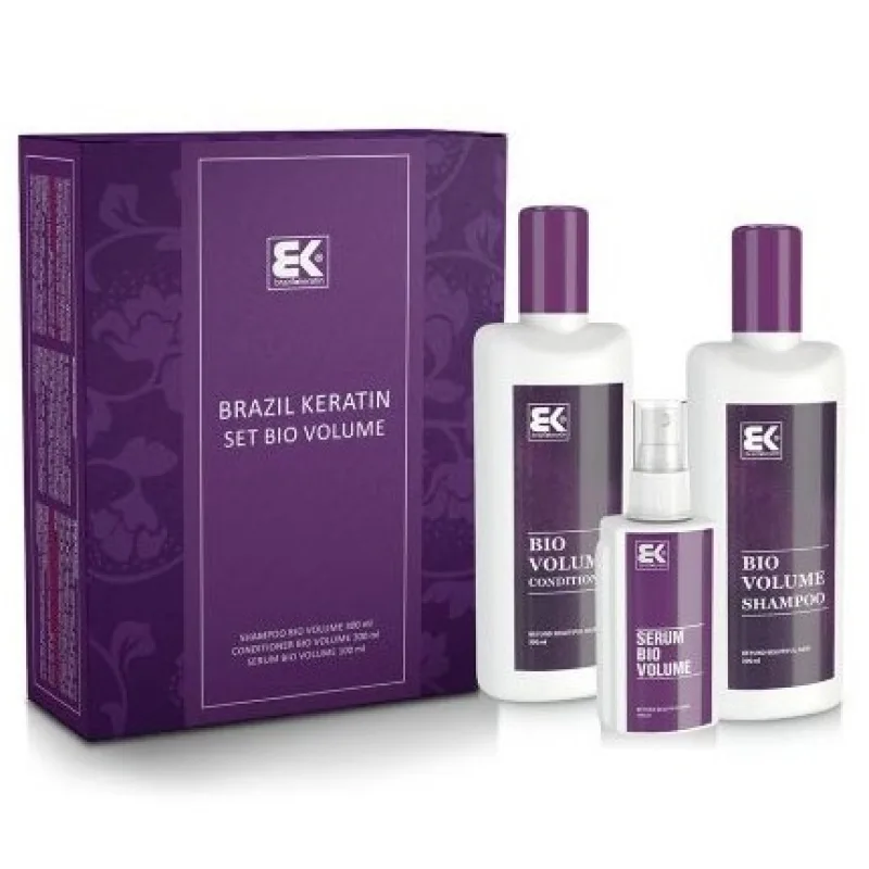 BRAZIL KERATIN Bio Volume darčeková sada Set - pre väčší objem vlasov