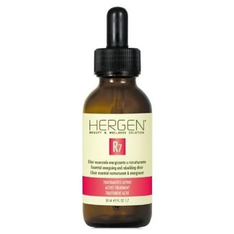 BES Hergen R7 Rekonštrukčny elixír 50ml - pre zničené vlasy
