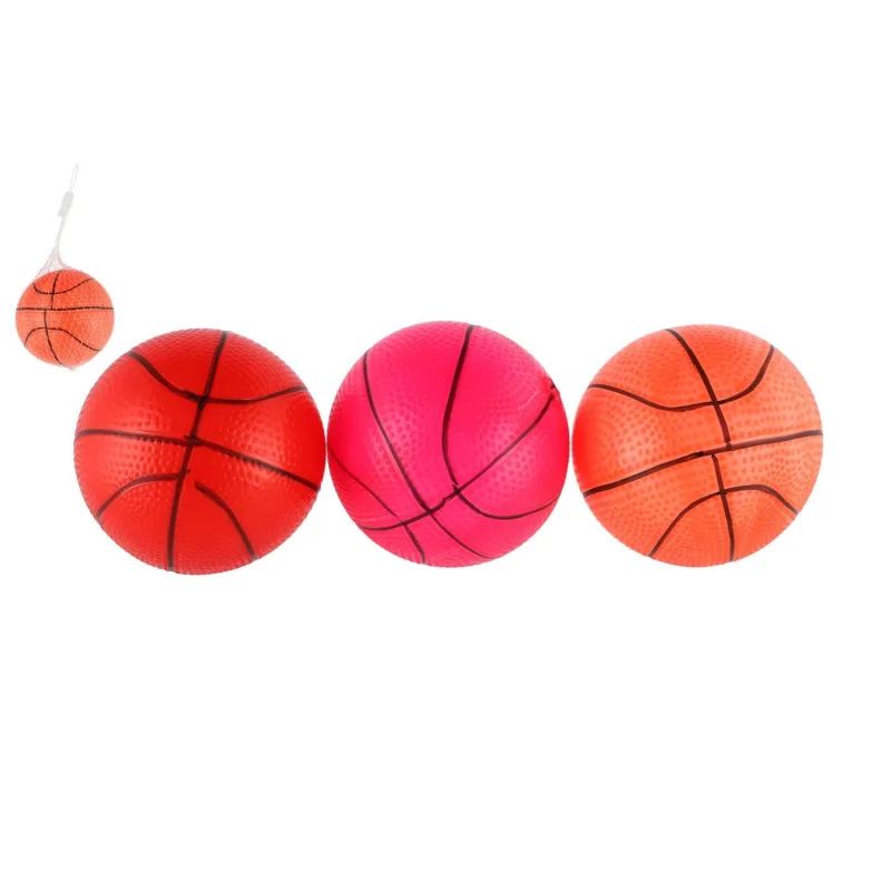Teddies Loptička basketbal guma 8,5cm, 5 farieb