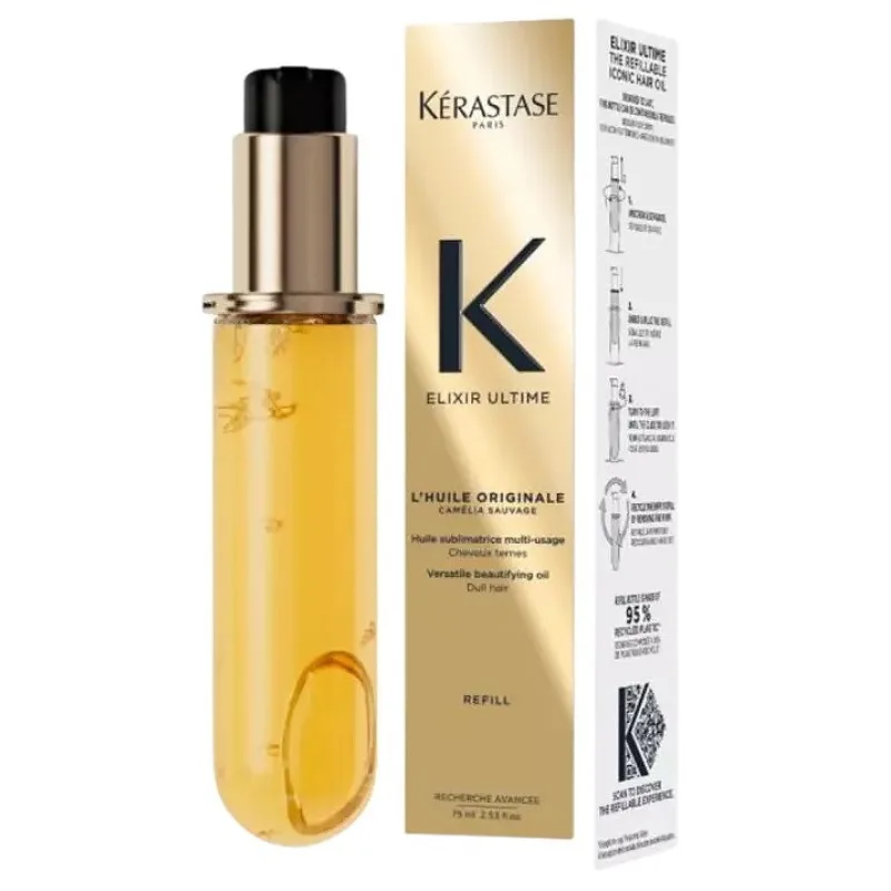 KÉRASTASE Elixir Ultime L´Huile Originale Refill 75ml - luxusný regeneračný olej - náhradná náplň