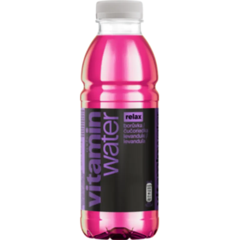 Vitamin Water Relax čučoriedka levanduľa 500 ml