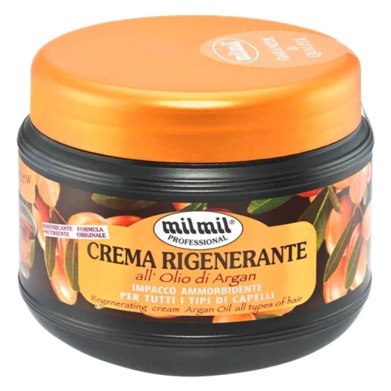 MIL MIL Argan Regeneračný krém s arganovým olejom pre všetky typy vlasov 500ml