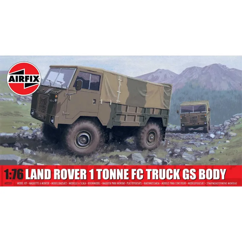 Airfix Classic Kit military A02331 - Land Rover 1 Tonne FC Truck GS Body (1:76)